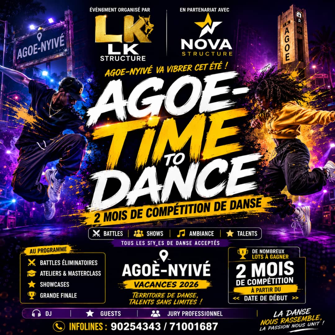 AGOE NYEVE TIME TO DANCE