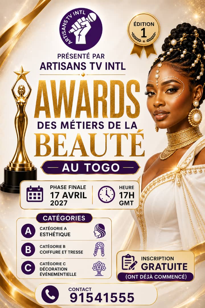 AWARD des Metiers de la Beauté au togo 
